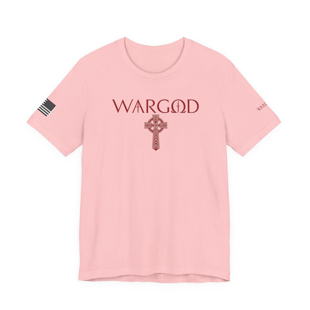 WARGOD Celtic Cross Tee — Inspired Faith Graphic T-Shirt