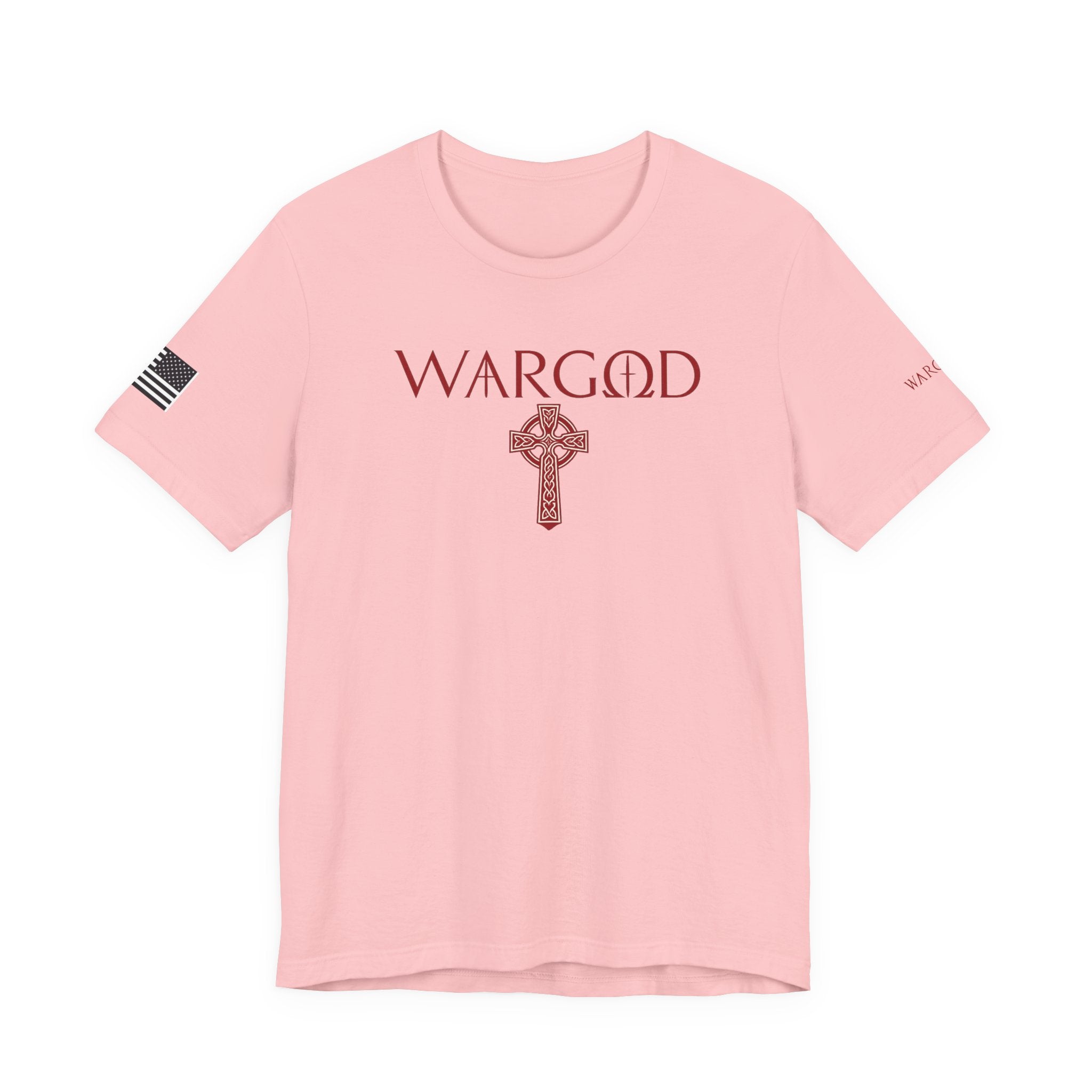 WARGOD Celtic Cross Tee — Inspired Faith Graphic T-Shirt