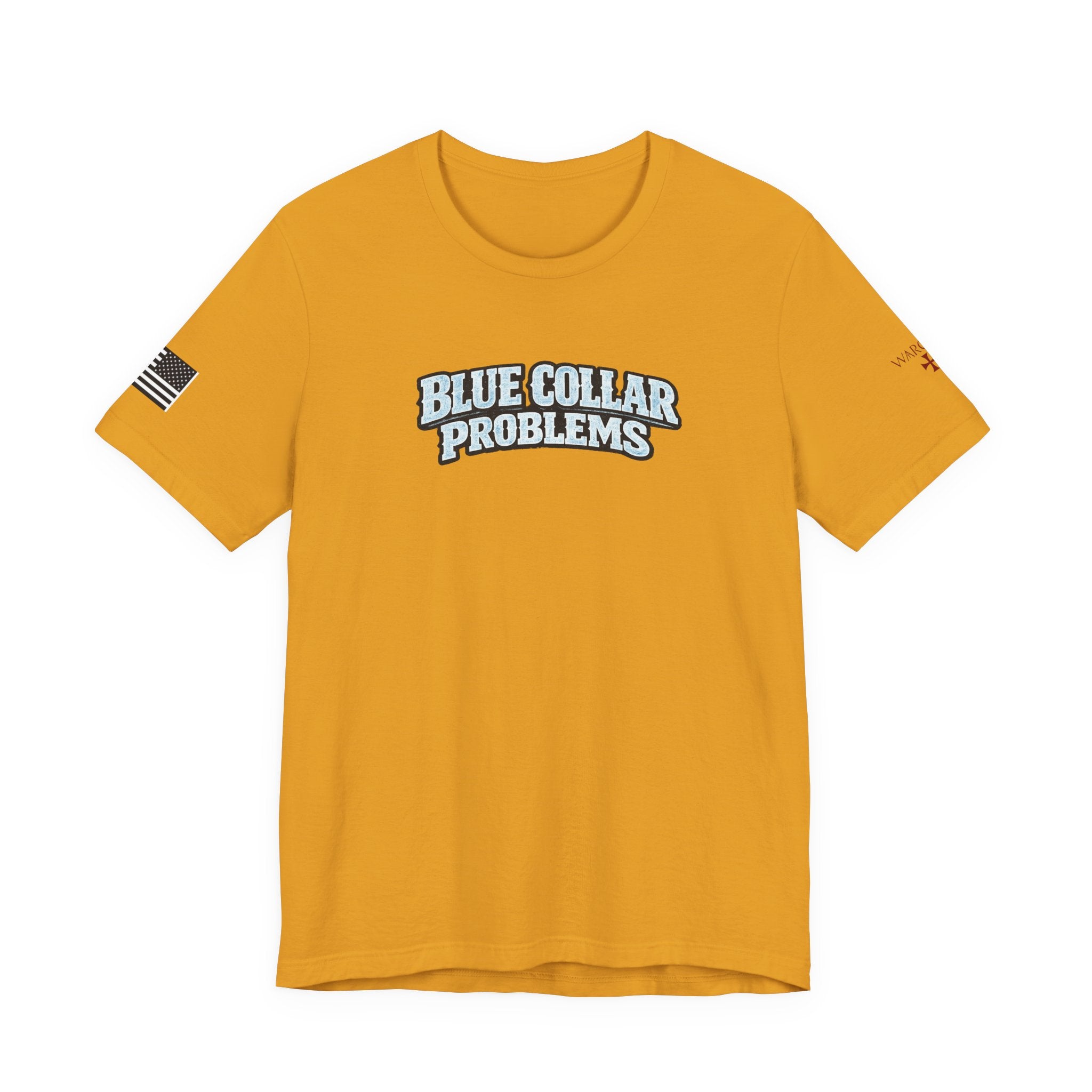 Blue Collar Problems T‑Shirt — Workwear Graphic Tee for Tradespeople