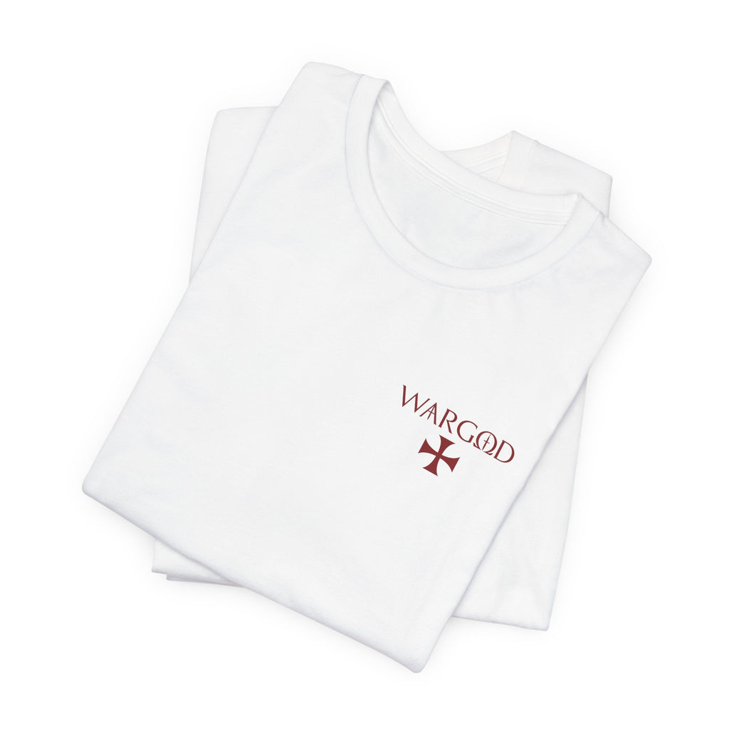 Murder Scene Raven Tee — Wargod Chest Logo Graphic T-Shirt