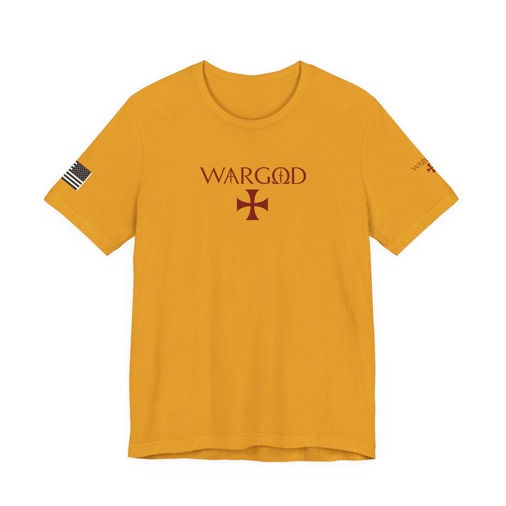 WARGOD Cross Graphic Tee — Military-Inspired Patriotic T-Shirt