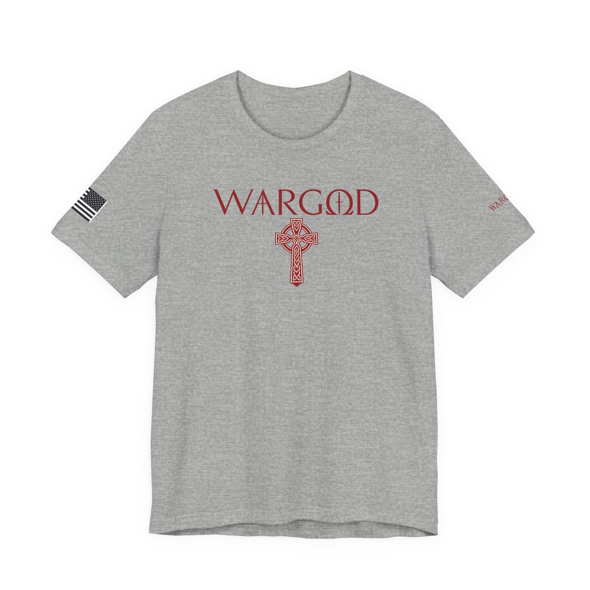 WARGOD Celtic Cross Tee — Inspired Faith Graphic T-Shirt