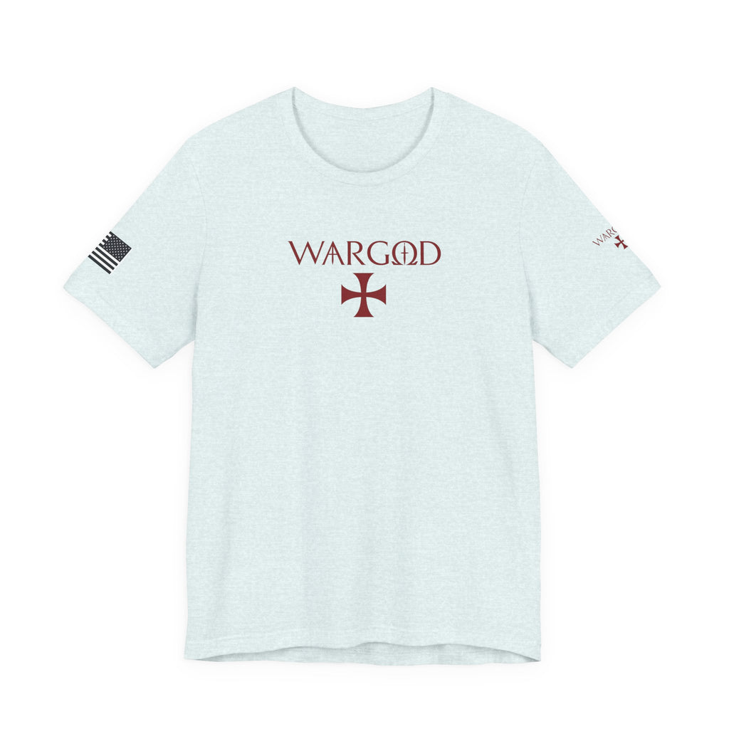 WARGOD Cross Graphic Tee — Military-Inspired Patriotic T-Shirt