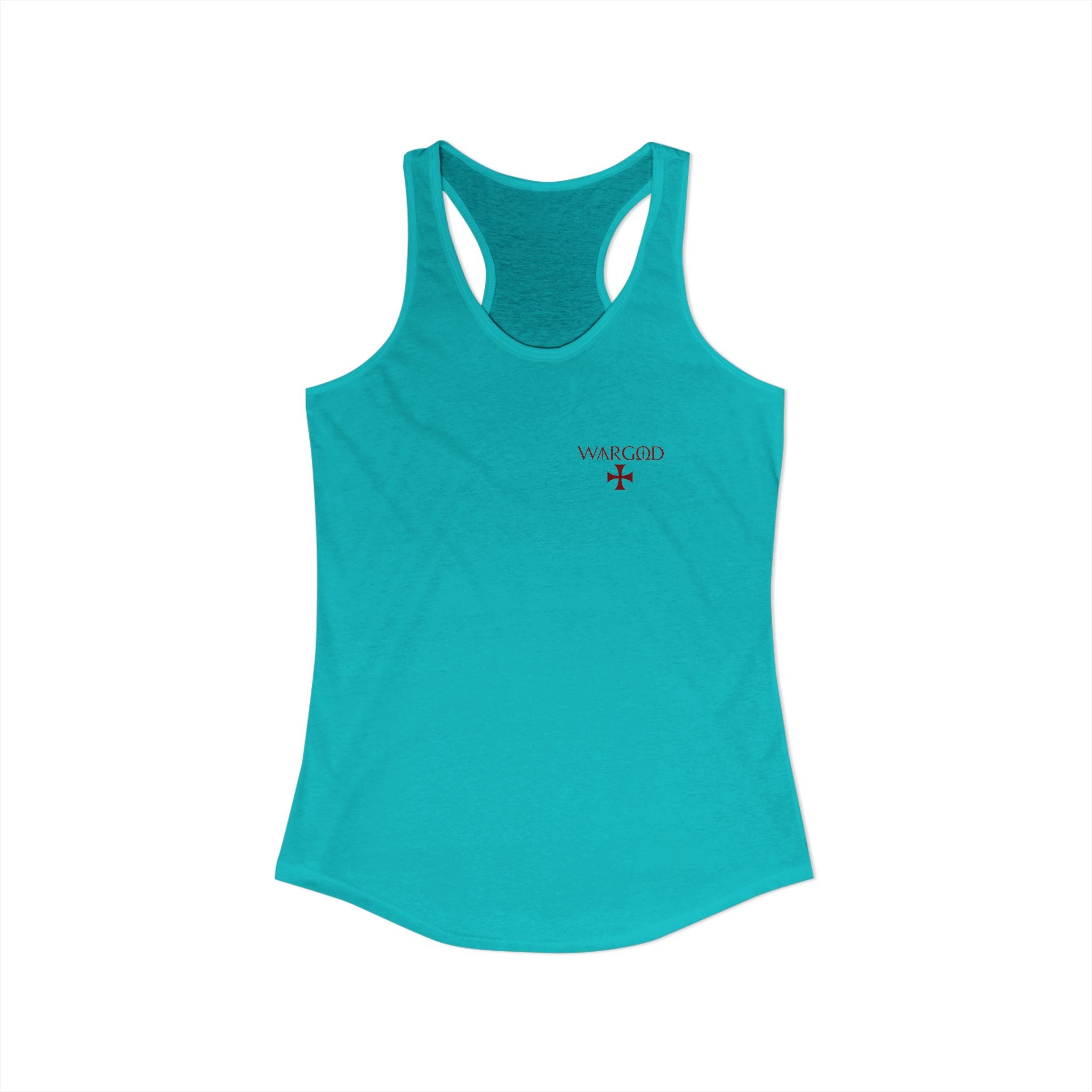 Women's Ideal Racerback Tank-WARGOD- Alpha and Omega