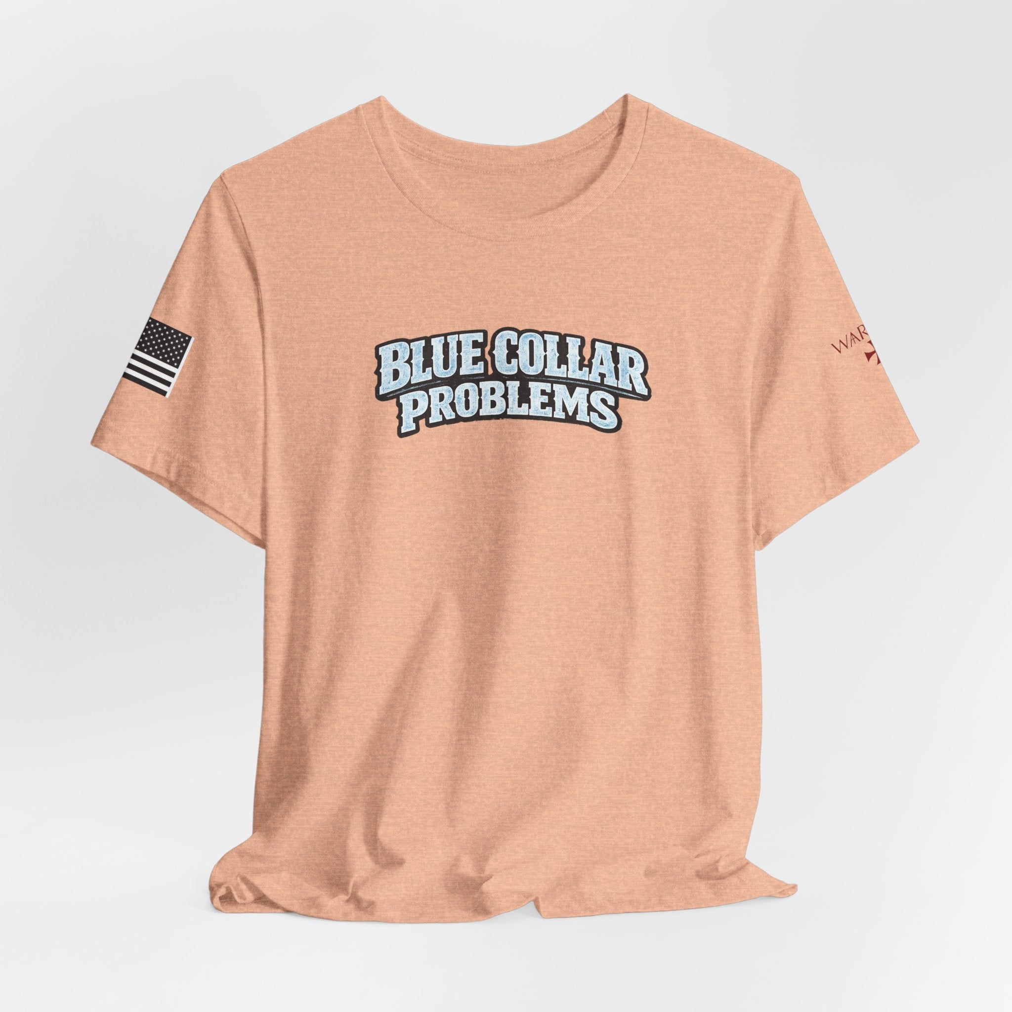 Blue Collar Problems T‑Shirt — Workwear Graphic Tee for Tradespeople