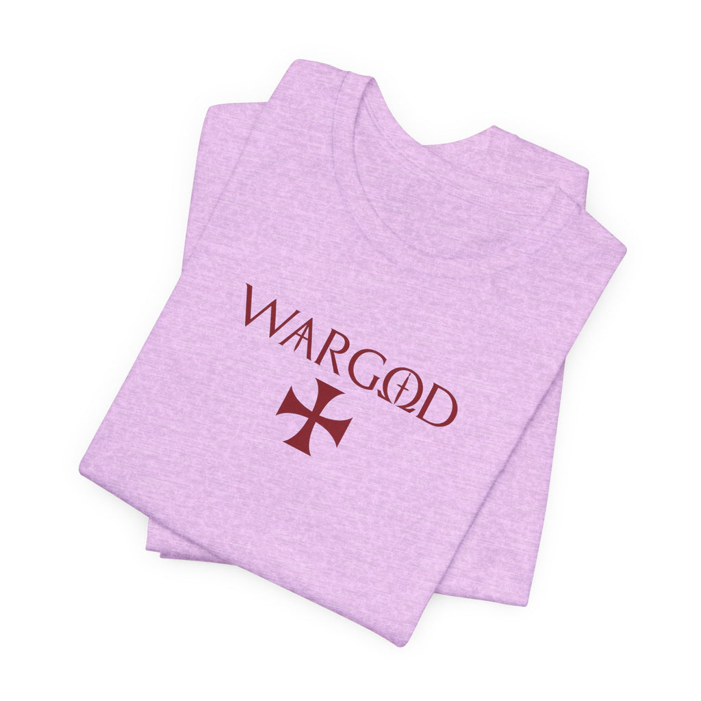 WARGOD Cross Graphic Tee — Military-Inspired Patriotic T-Shirt