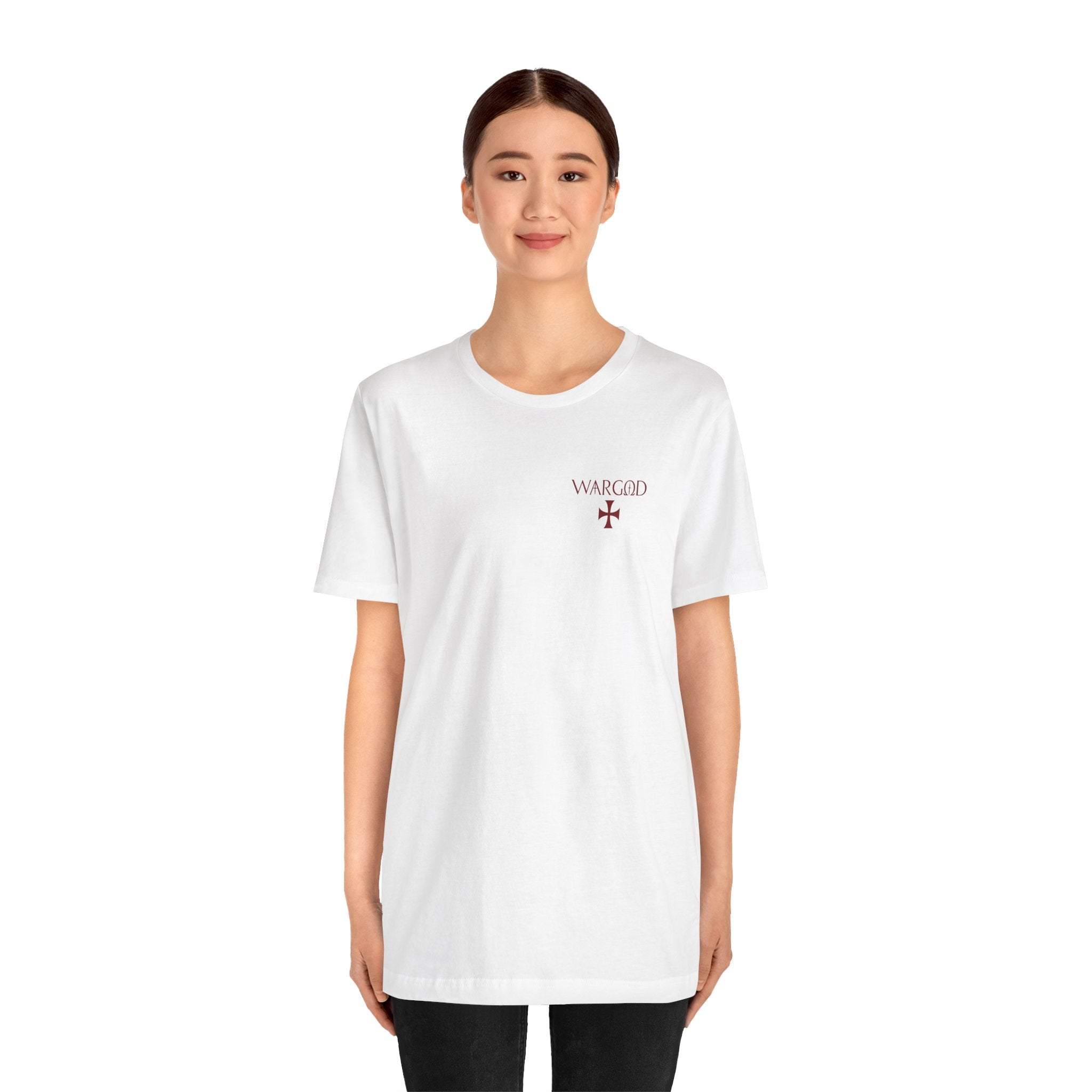 St. Michael 'WARGOD' Graphic Tee — "St. Michael, defend us"