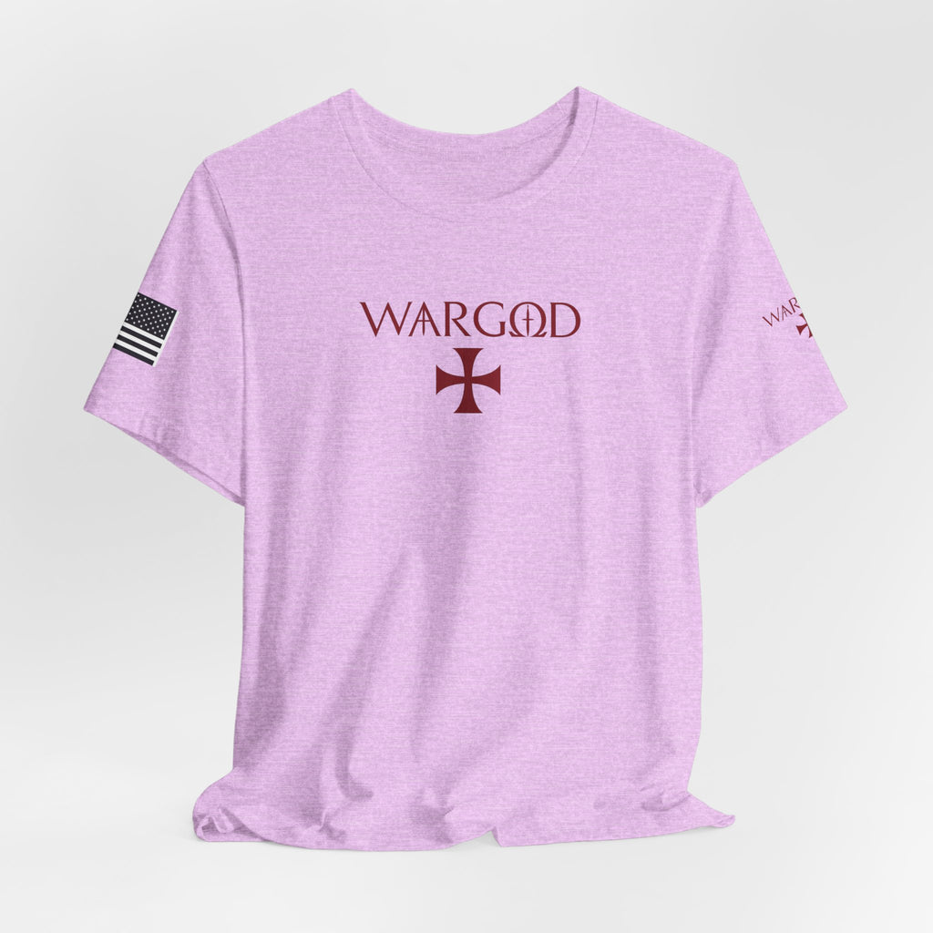 WARGOD Cross Graphic Tee — Military-Inspired Patriotic T-Shirt