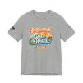 Vaccinated by Hose Water T-Shirt — Retro Beach Surf Tee (Circa 1980)