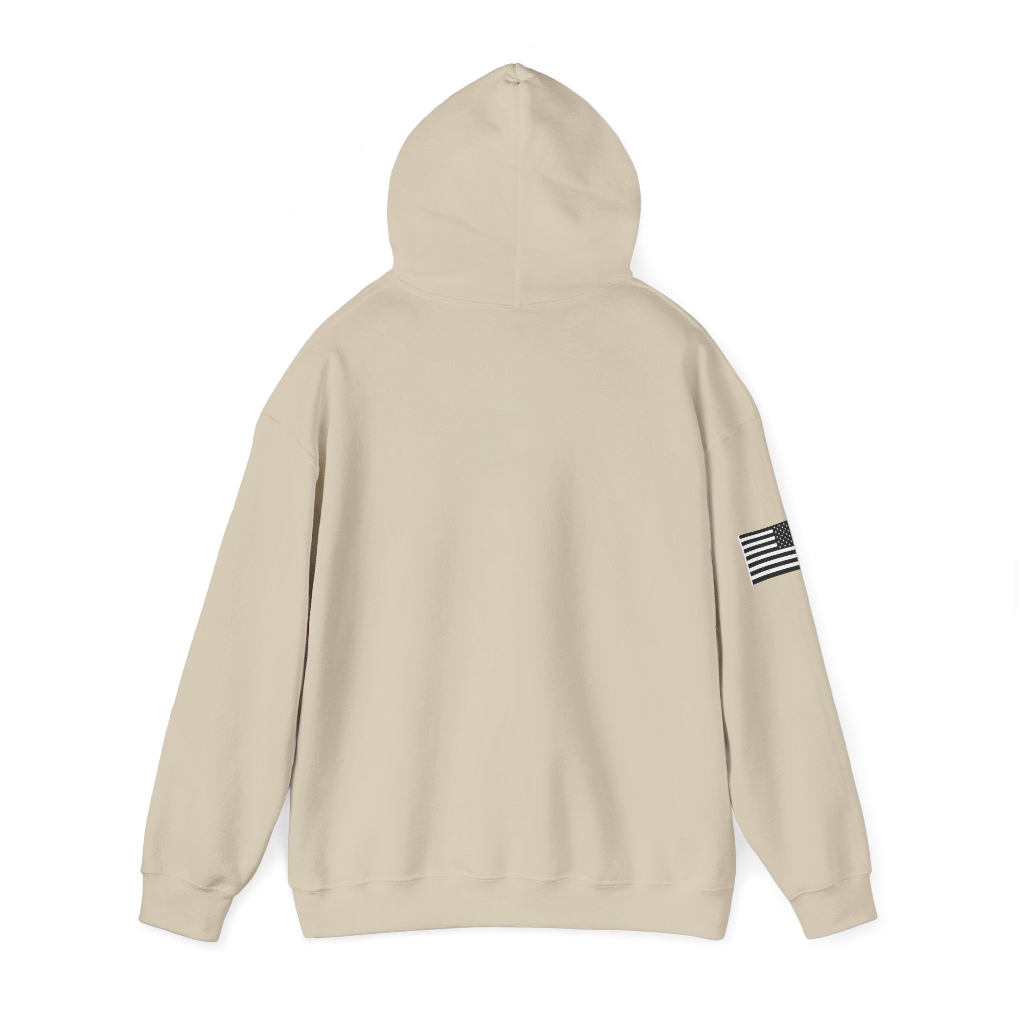 WARGOD Celtic Cross Hoodie – Minimal Viking Rune Graphic Pullover