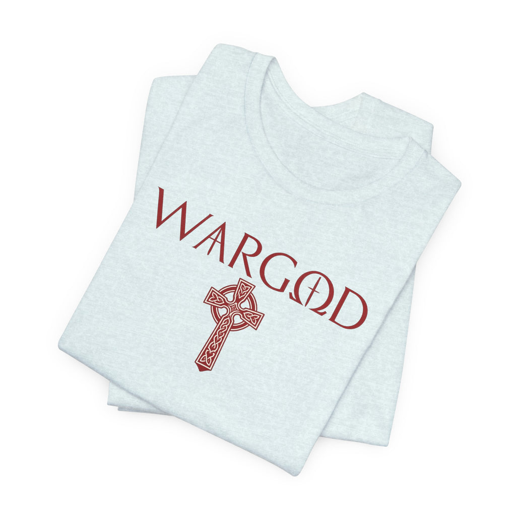WARGOD Celtic Cross Tee — Inspired Faith Graphic T-Shirt