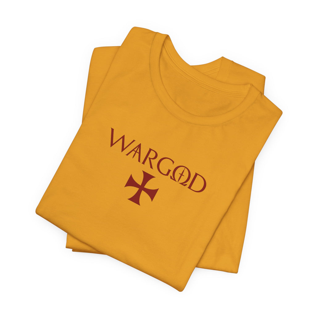 WARGOD Cross Graphic Tee — Military-Inspired Patriotic T-Shirt
