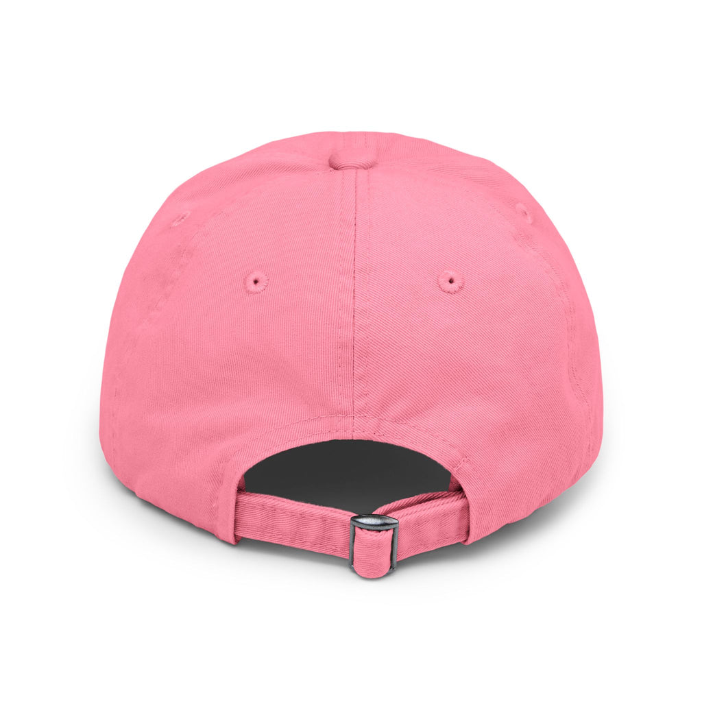 WARGOD Distressed Black Cap — Vintage Red Cross Logo