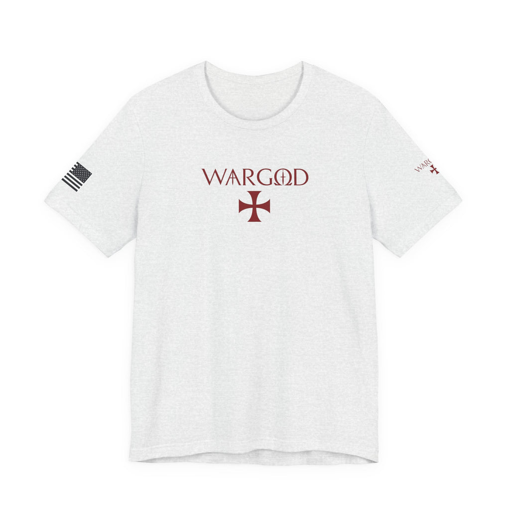 WARGOD Cross Graphic Tee — Military-Inspired Patriotic T-Shirt