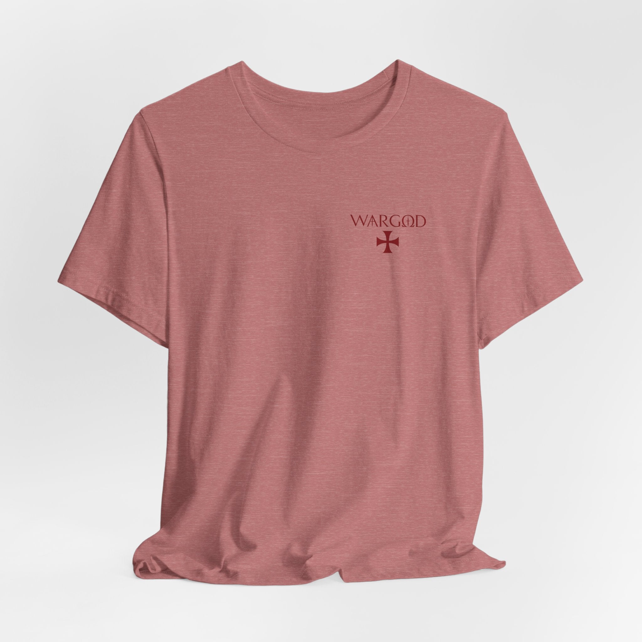 Murder Scene Raven Tee — Wargod Chest Logo Graphic T-Shirt