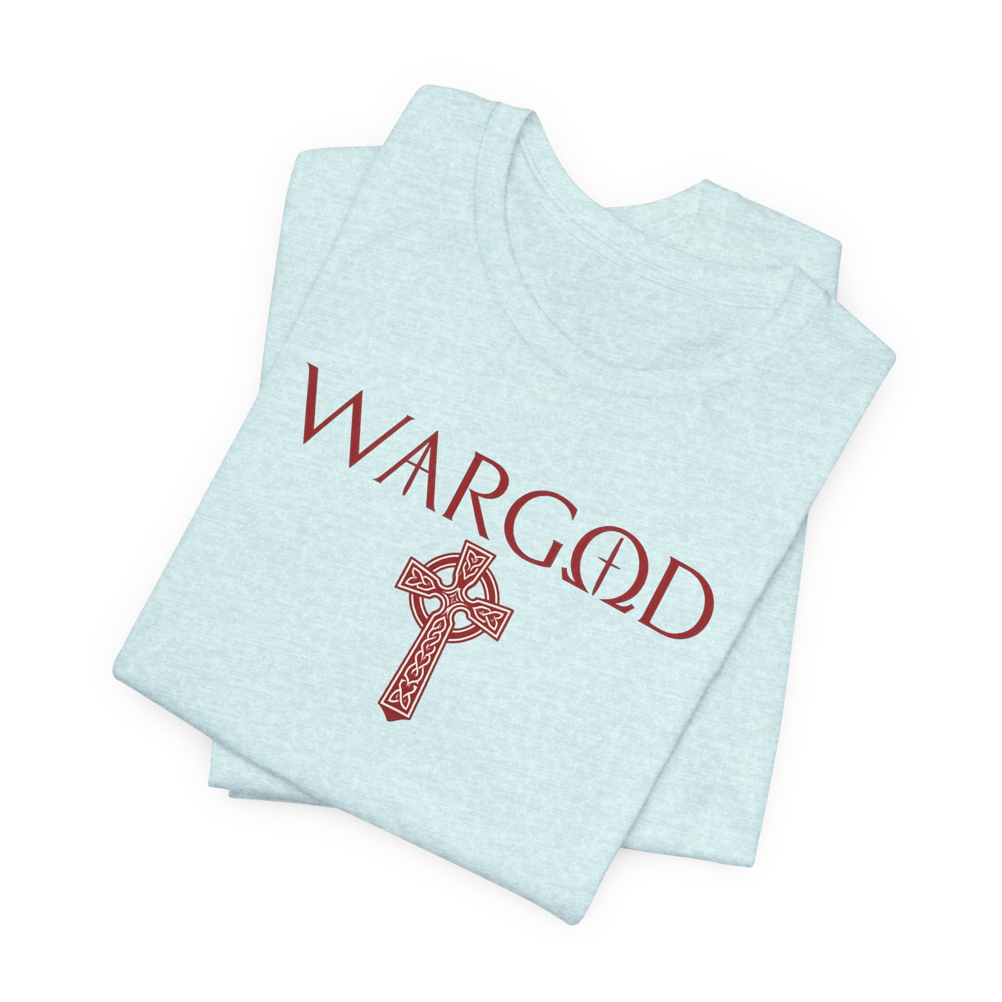 WARGOD Celtic Cross Tee — Inspired Faith Graphic T-Shirt