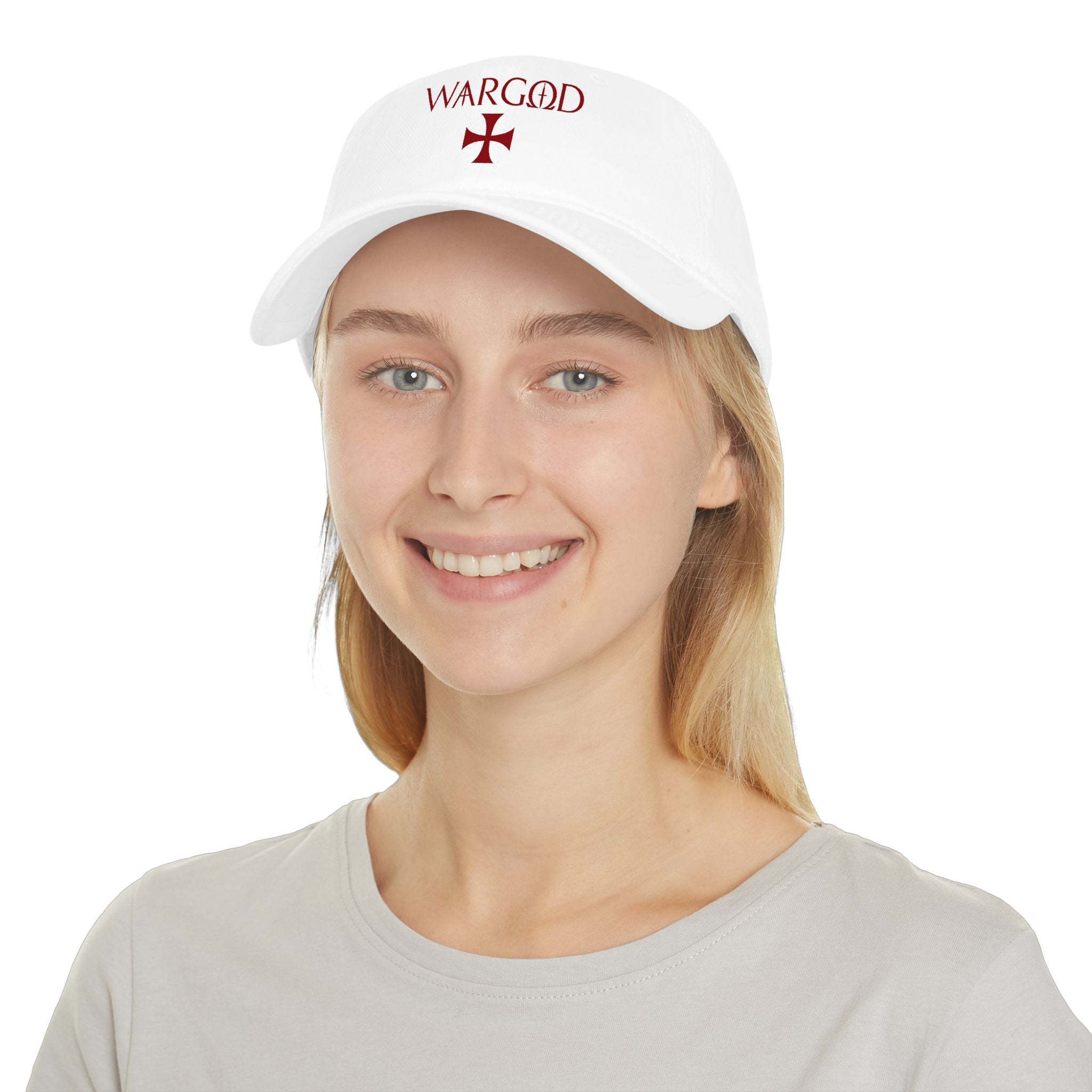 WARGOD Red Cross Embroidered Baseball Cap
