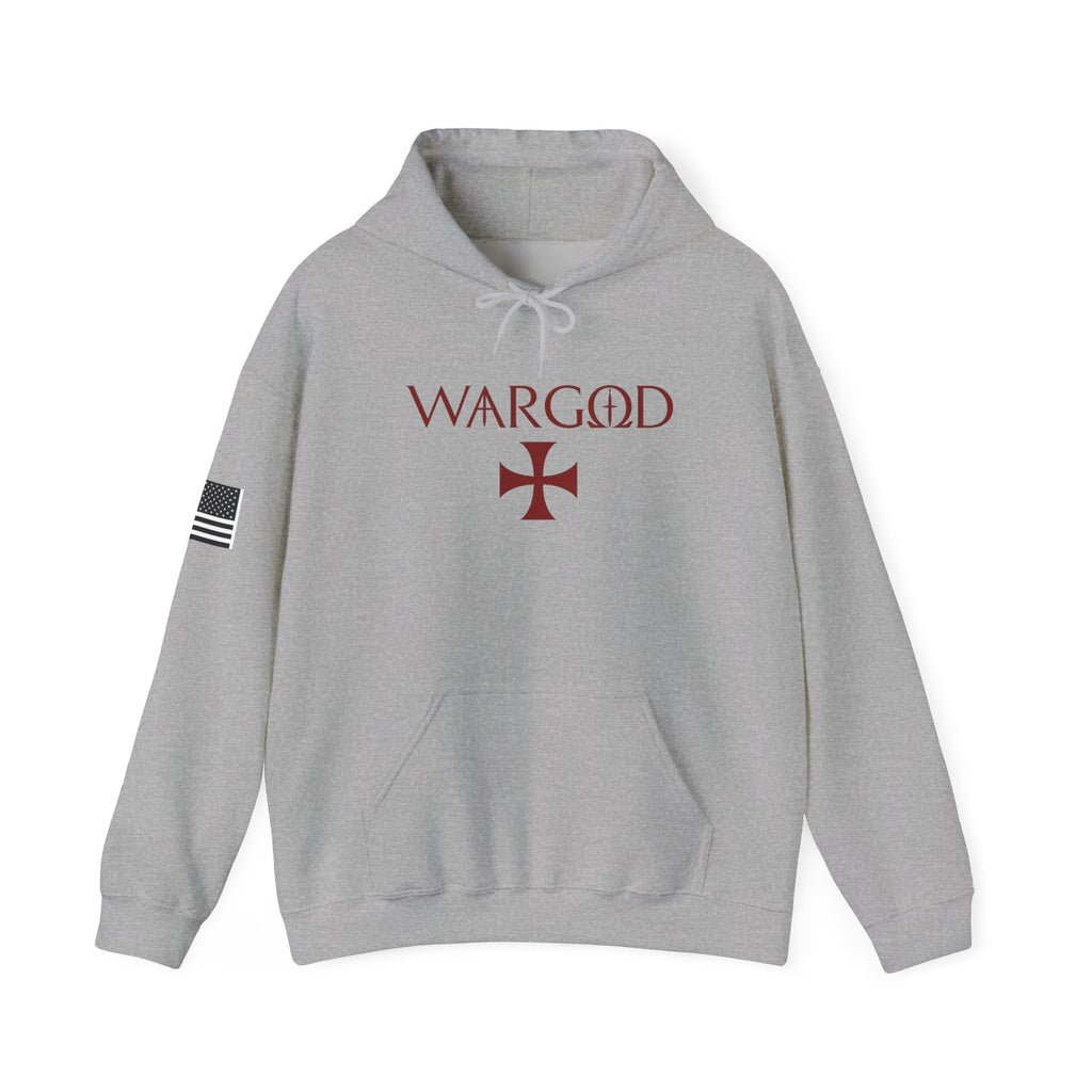 WARGOD Cross Hoodie — Streetwear Hoodie