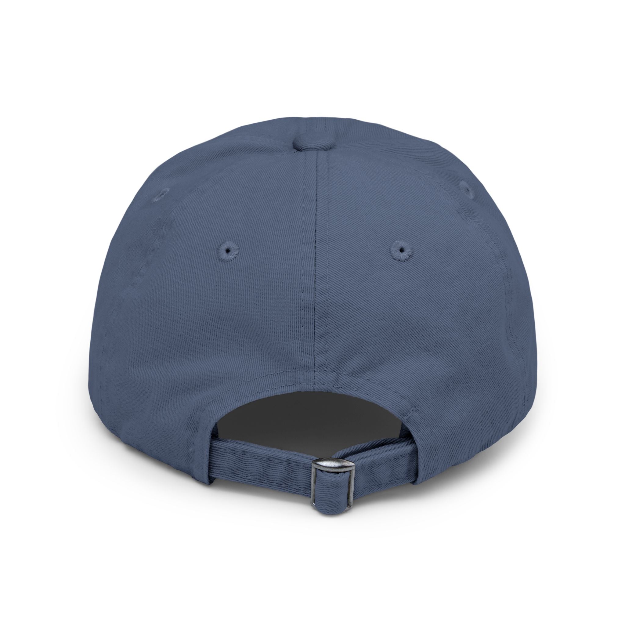 WARGOD Distressed Black Cap — Vintage Red Cross Logo
