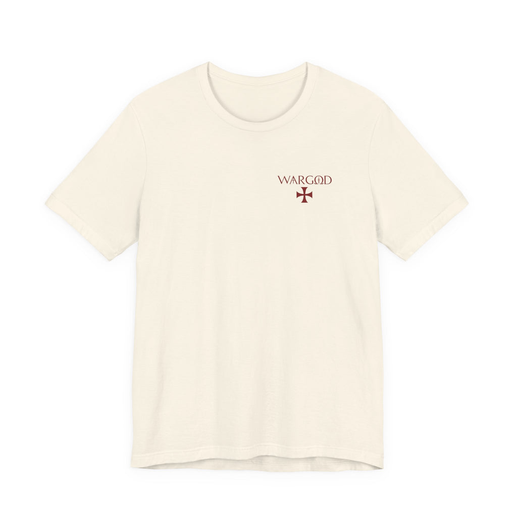 Murder Scene Raven Tee — Wargod Chest Logo Graphic T-Shirt